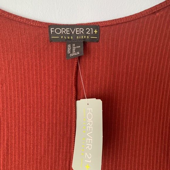 NWT Forever 21 Plus Extra Long Cardigan - Picture 2 of 4
